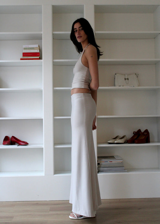 Maxi Skirt Taupe
