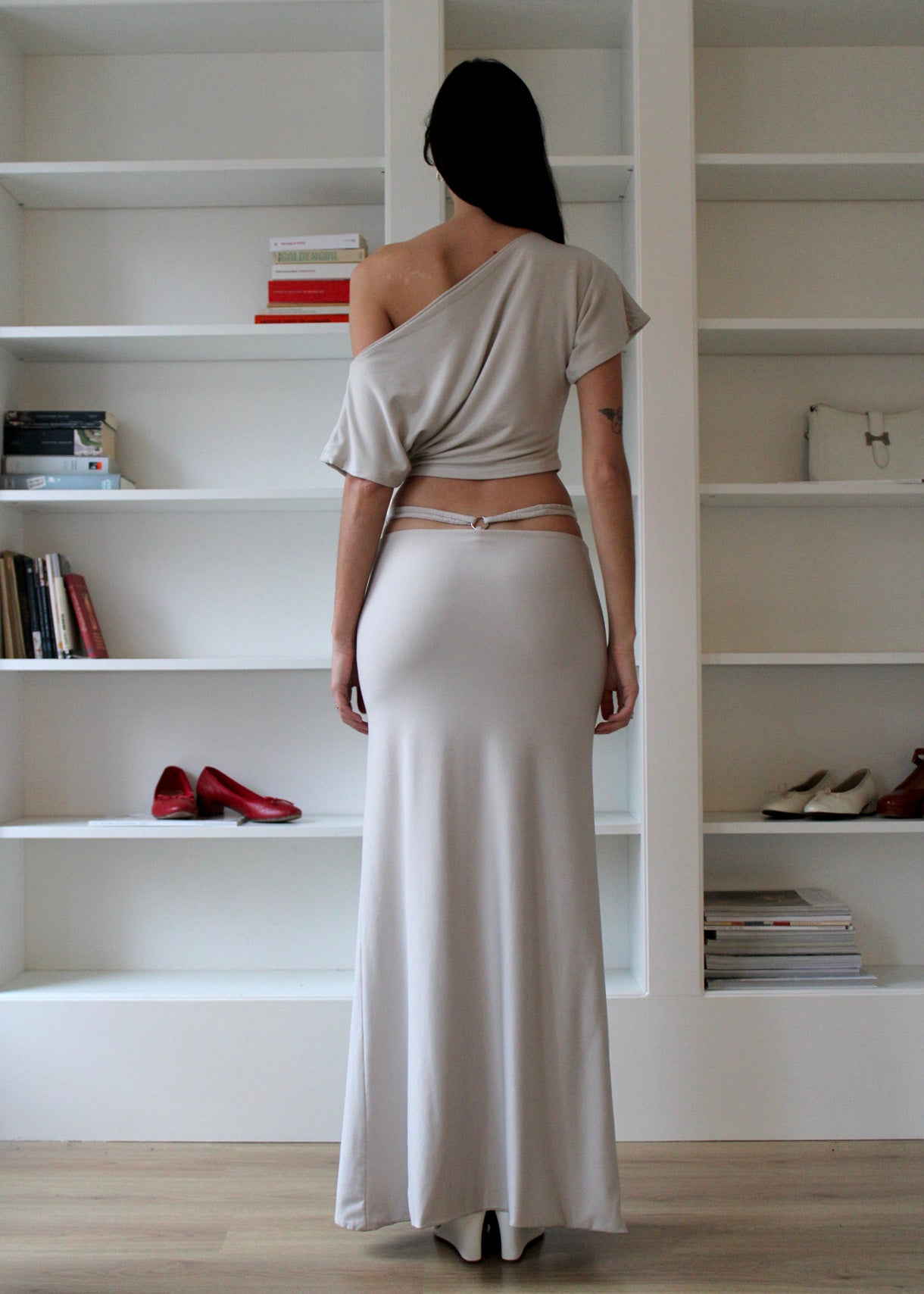 Maxi Skirt Taupe